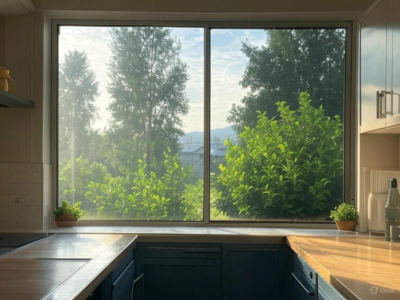 Completed glass installation by Berwick Glass